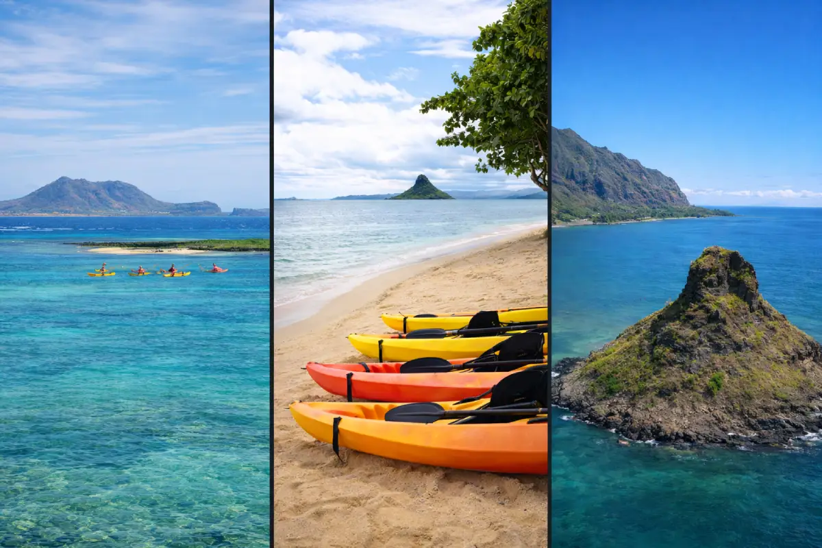 Kayaking to Mokoliʻi Island